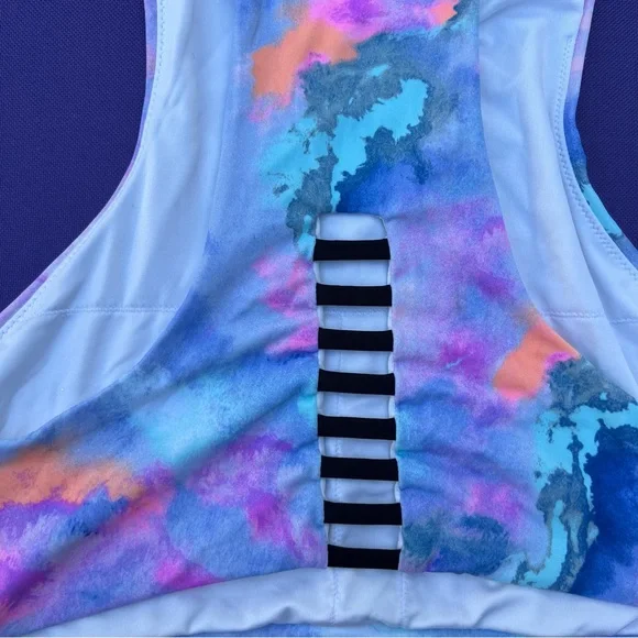 VS PINK Colorful Tie-Dye Sports Bra/Bralette - Picture 10 of 14